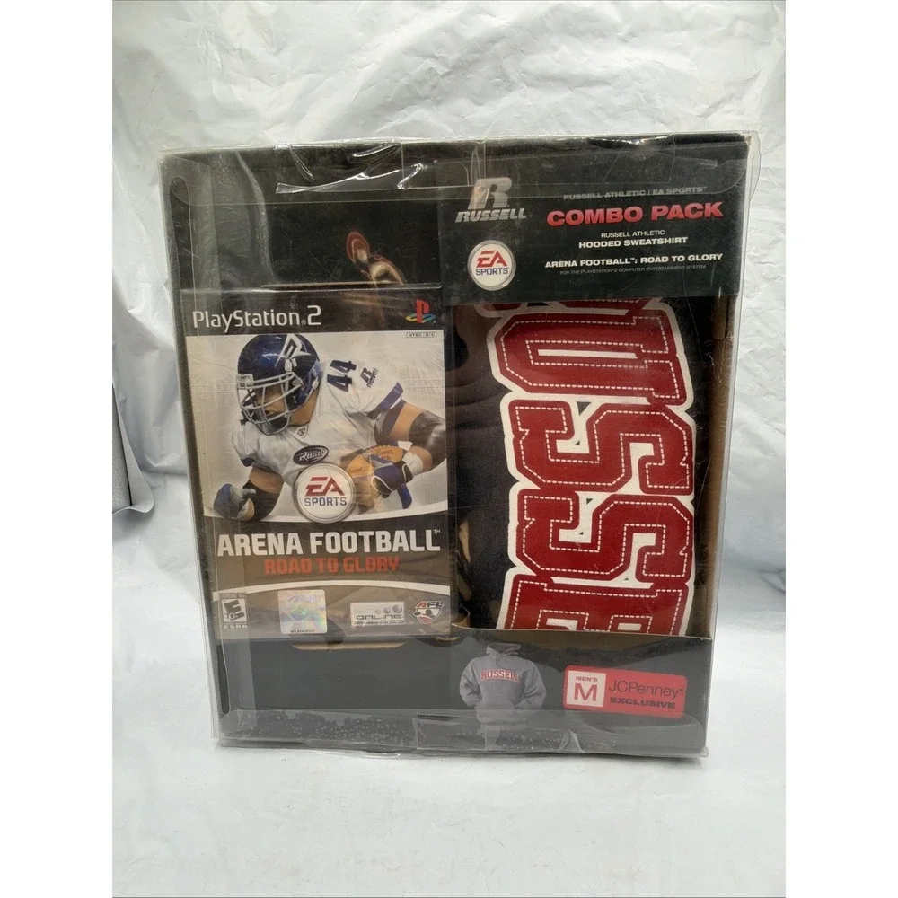 Arena Football: Road to Glory JCP Russell Hoodie Combo Pack New Sealed